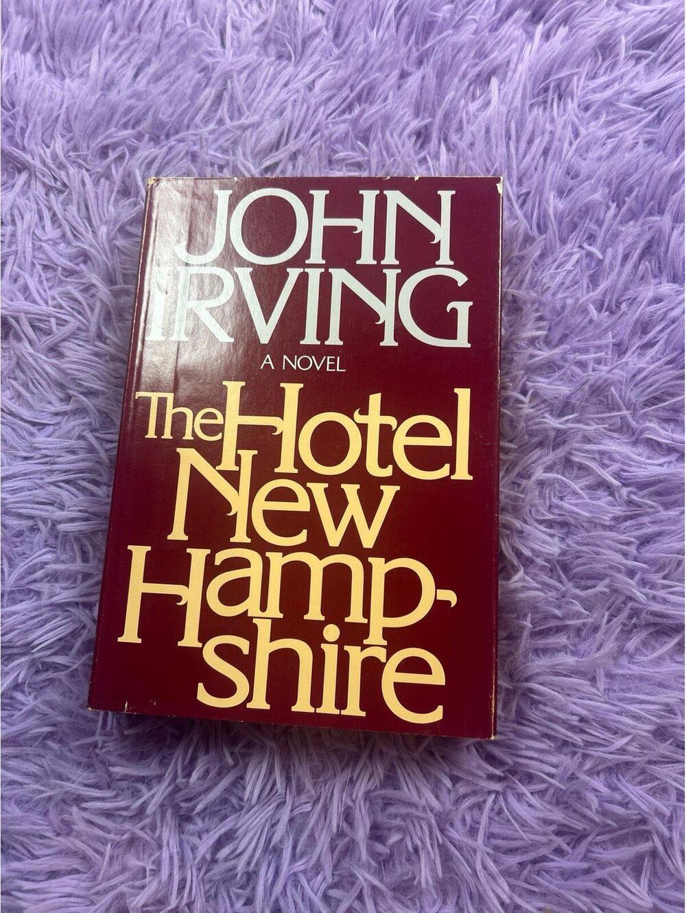 The Hotel New Hampshire by John Irving Vintage Paperback Novel Literary Fiction